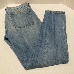 J Crew Women Jeans Mid Rise Size 27 Skinny Jeans Stretch Light Denim